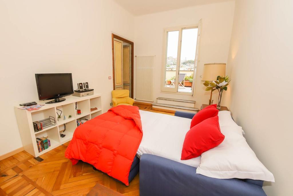 Altido Apt For 3 With Rooftop Balcony And Lovely Cityview 热那亚 外观 照片