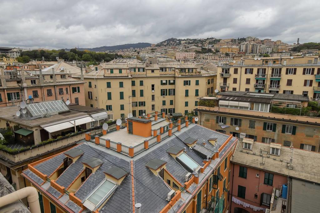 Altido Apt For 3 With Rooftop Balcony And Lovely Cityview 热那亚 外观 照片